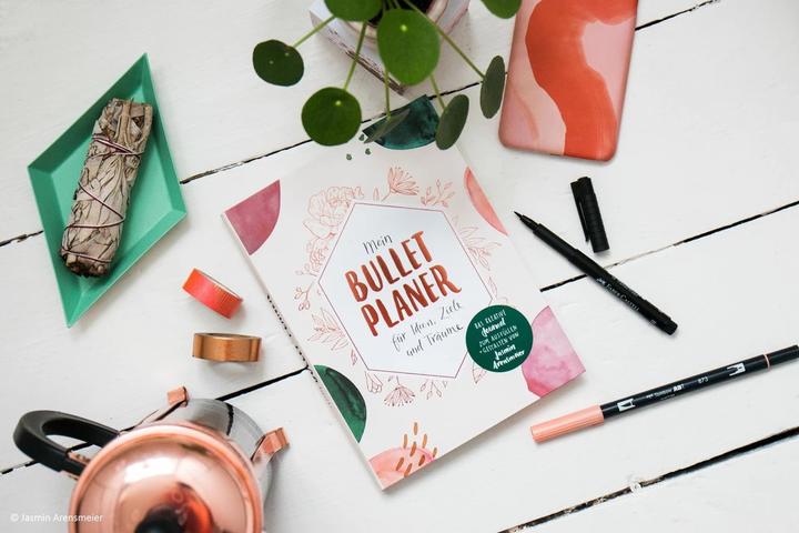 Produktbild Mein Bullet-Planer für Ideen, Ziele und Träume (Deutsch, Jasmin Arensmeier, 2018)