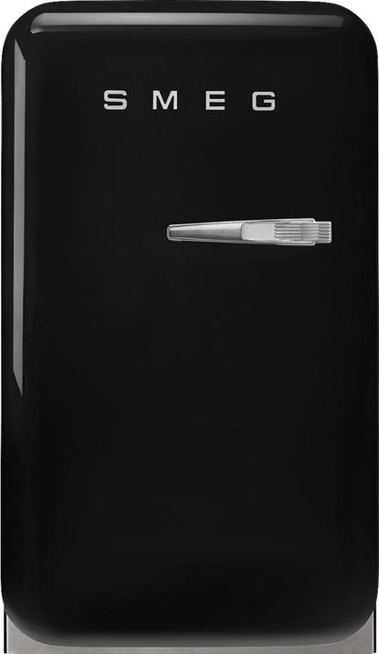 Immagine prodotto Smeg FAB5LBL6 Homebar Stand-Kühlschrank Linksanschlag Schwarz 50s Style 2025 Modell, EEK: C (34 l)