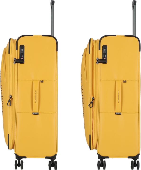 Actual product image Mandarina Duck Eco Coated 4 Rollen Trolley L 78 cm mit Dehnfalte (103.50 l, XL (from 140l))