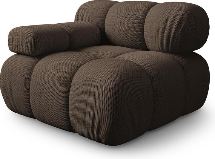 Actual product image Micadoni Modul Left, "Bellis", 1 Seat, 94x94x70Made in Europe (2 person sofa, 3-seater, 4-seater)