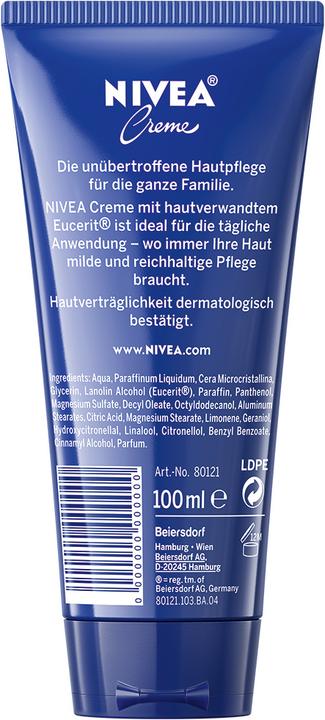 Immagine prodotto NIVEA Creme Tube (Crema corpo, 100 ml)
