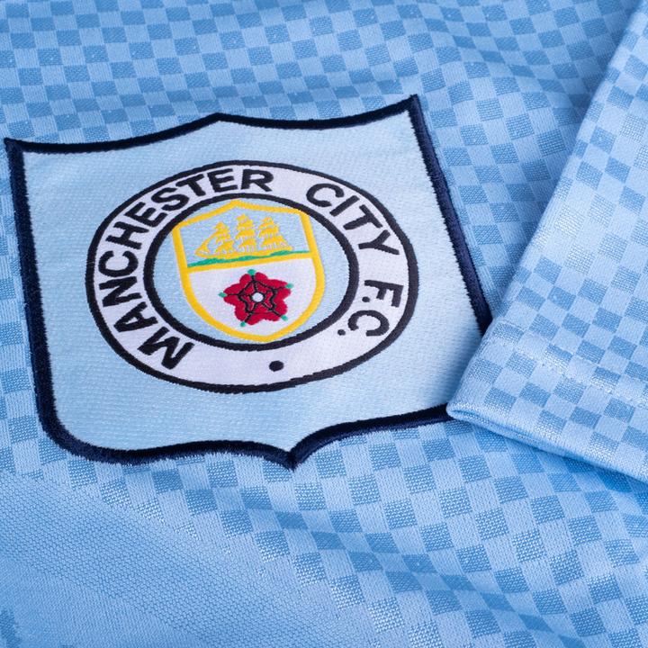 Image du produit Score Draw Maillot rétro Manchester City 1996 (XL)