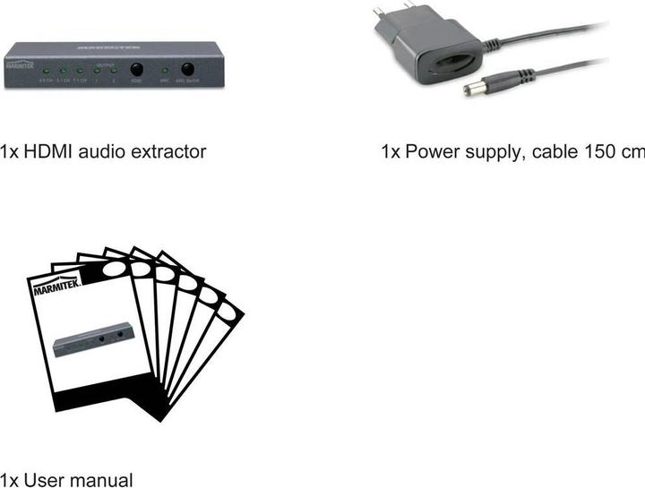 Produktbild Marmitek Connect AE24 UHD Audio Extractor