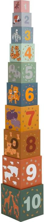 small foot Stacking cube safari