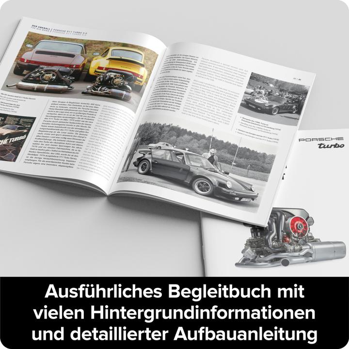 Productafbeelding Franzis Porsche 911 Turbo motor kit