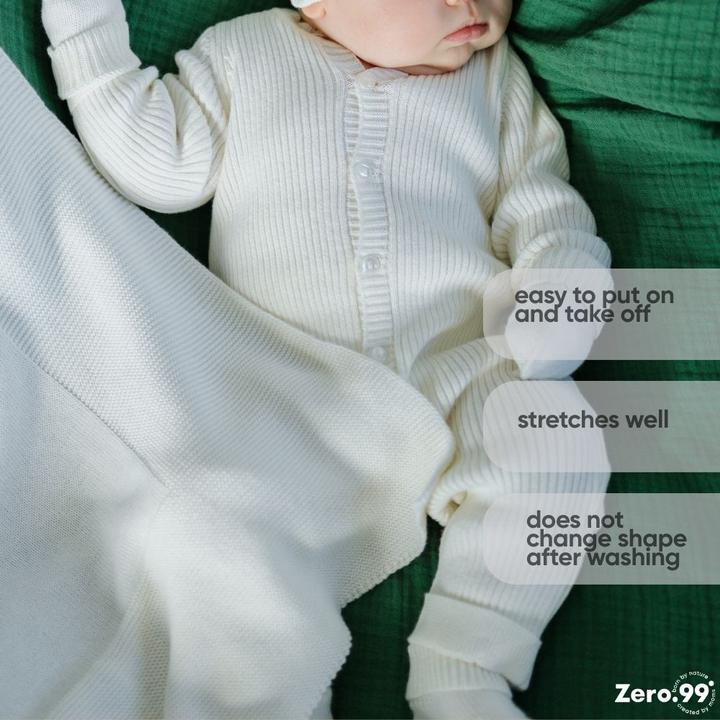 Actual product image Zero.99 Baby Set 2 in 1, 2 Sleepsuits for Newborns (50, 56, 62, 68)