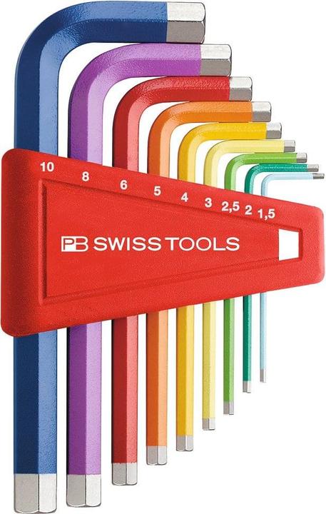 PB Swiss Tools Jeu de clés Allen 1.5-10
