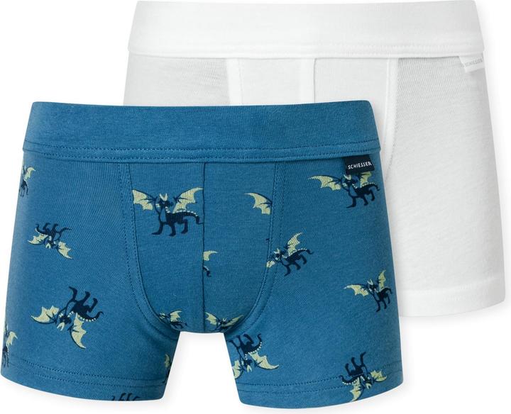 Produktbild Schiesser Retro Boxer Fine Rib (98, 2er Pack)