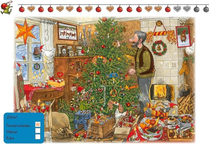 Actual product image Pettersson und Findus. Findus feiert Weihnachten (German, Alexandra Hanneforth, 2024)