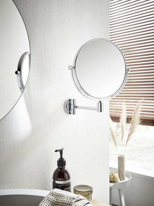 Immagine prodotto Emco pure standing mirror, regolabile in altezza, diametro 153 mm, cromo, 109400117