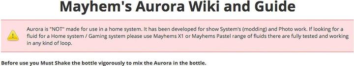 Actual product image Mayhems Pre-Mix X1 (1000 ml, Ready-mix)