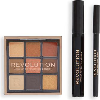 Actual product image Makeup Revolution Into The Bronze Eye Gift Set