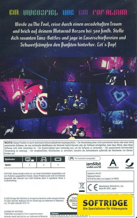 Actual product image Skybound Sayonara Wild Hearts (Switch, Multilingual)
