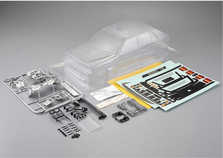 Produktbild killerbody Lancia Delta HF Integrale, klare Karosserie, Kit all-in