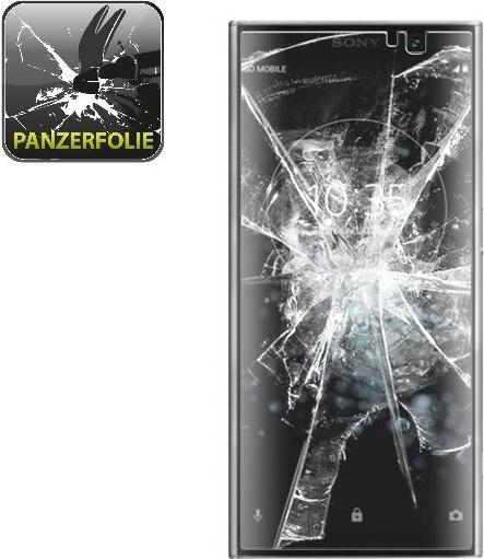 Actual product image Protectorking 2x Panzerfolie Anti-Shock HD Klar (2 Piece, Sony Xperia XA2 Plus)