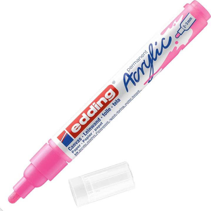 Produktbild Edding Acrylmarker 5100 Medium (Neonpink, 3 mm, 1 x)