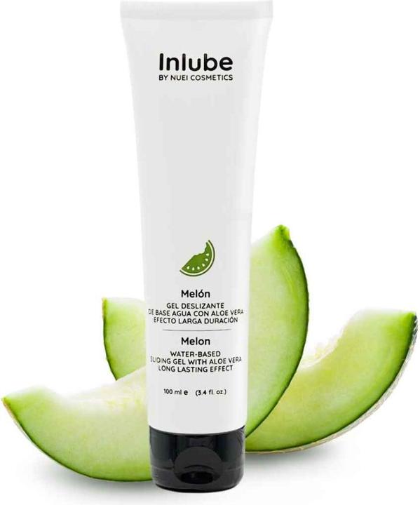 Actual product image Nuei INLUBE Melon water based sliding gel (100 ml)