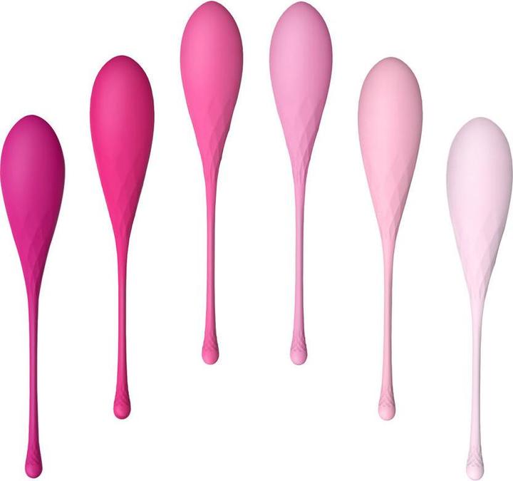 Actual product image Leslie Kegel Fit Pelvic Muscle Training Set 6 pieces (50 -130 g)