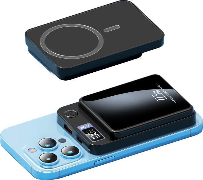 Produktbild Novidarte Wireless Magnetische Powerbank 10'000 mAh (10000 mAh, 22.50 W)