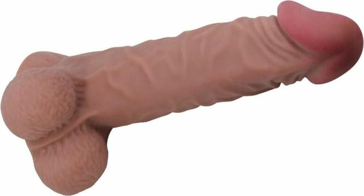 Image du produit Pretty Love Gode Réaliste De La Série Sliding Skin Avec Ventouse Sliding Skin Marron 24 cm