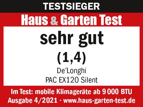 Produktbild De'Longhi PAC EX120 Silent (44 m², 11500 BTU/h)