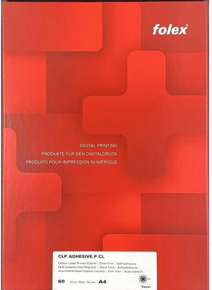 Produktbild Folex Adhesive P CL (50 g/m², 50 x, A4)