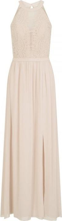 Little Mistress Neckholder Maxikleid aus Wimpernspitze (40)