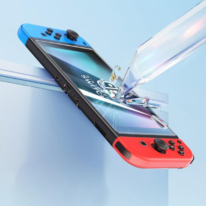 Actual product image Baseus Tempered Glass Screen Protector for Nintendo Switch OLED 2021 (Switch OLED)