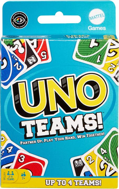 Productafbeelding Mattel Games Uno teams (Duits)