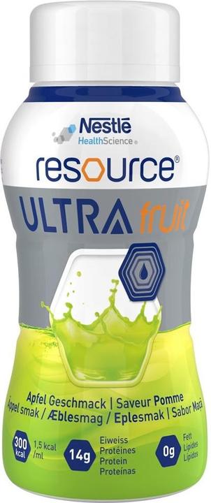Produktbild Nestlé Health Science Ultra Fruit Apfel (4 Stück, 1008 g)