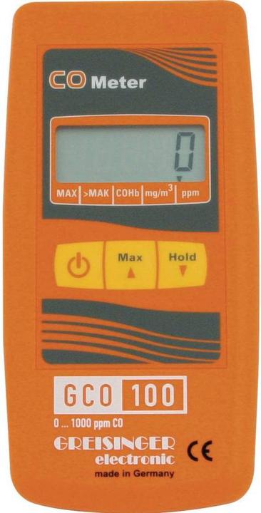 Actual product image Greisinger GCO 100 CO Carbon monoxide Gas-M