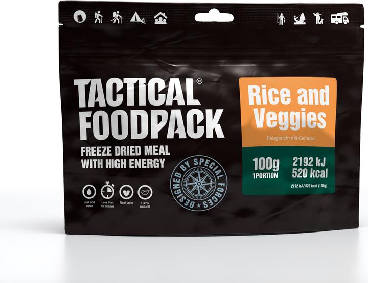 Image du produit Tactical Foodpack Riz et légumes (100 g)