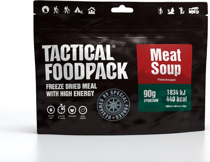 Actual product image Tactical Foodpack Meat Soup (90 g)