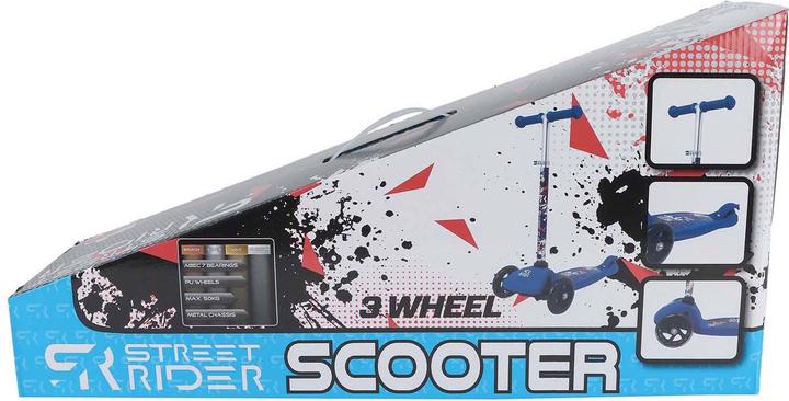 Actual product image Street Rider 3-Rad-Scooter mit verstellbarem Lenker Abec 7 Blau