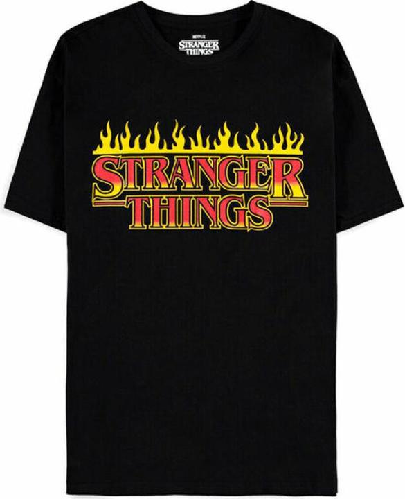 Immagine prodotto Difuzed Maglietta Stranger Things Logo Fuoco Taglia XL (XL)