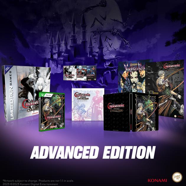 Actual product image Limited Run Castlevania Advance Collection (Advance Edition) (Import) (Xbox Series X, EN)