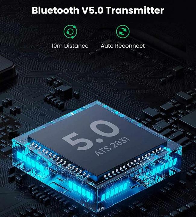 Immagine prodotto Ugreen Trasmettitore USB Bluetooth 5.0 per Nintendo Switch, PC, Laptop (Emittenti)