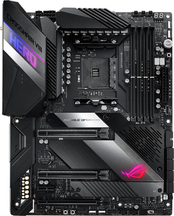Productafbeelding ASUS Rog Crosshair VIII Hero WI-FI (AM4, AMD X570, ATX)