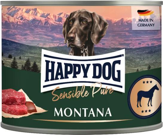 Produktbild Happy Dog Nassfutter Sensible Pure Montana Pferd, 200 g (Adult, 1 Stk., 200 g)