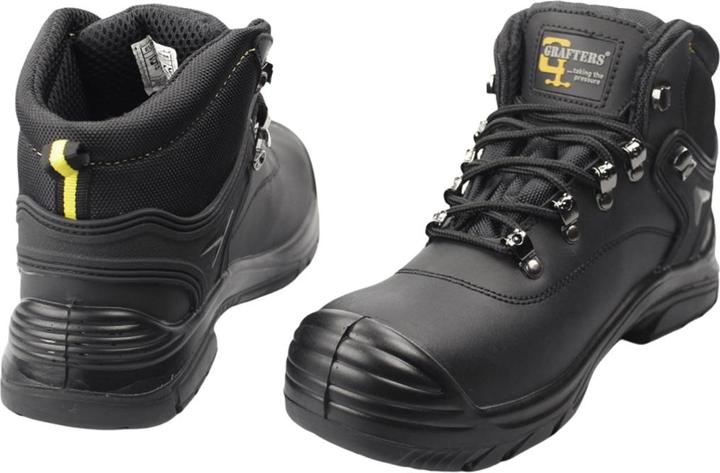 Actual product image Grafters Safety boots extra wide Eeee (S3, 47)