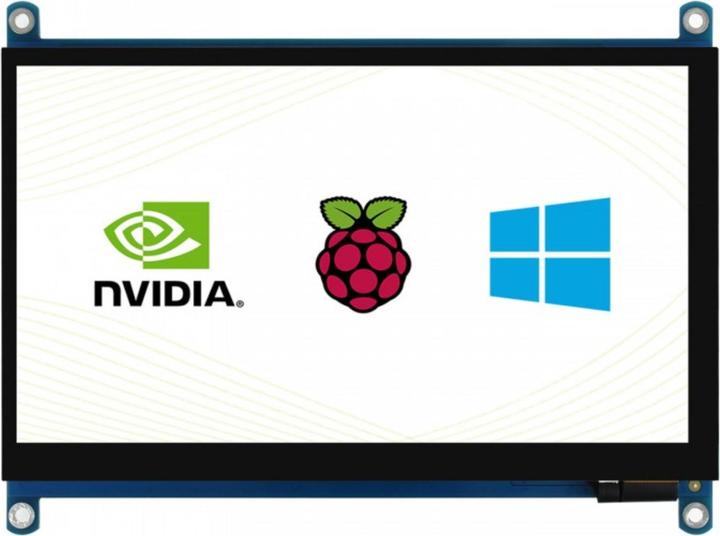 Produktbild WaveShare 7inch QLED Capacitive Touch Display LCD 1024×600 HDMI