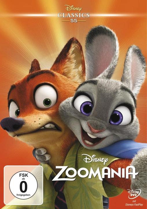 Zoomania (DVD, 2016, German)