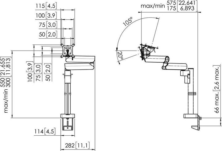 Produktbild Vogels Pro Motion 2137 (Tisch, 42.99")