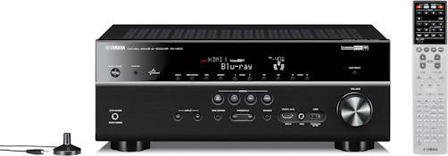 Produktbild Yamaha RX-V673, 7.2 Netzwerk Rec, Airplay, 150W, 4k, Schwarz (Receiver)
