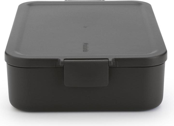Image du produit Brabantia Boîte à lunch Make & Take 25.5 x 16.7 x 6.2 cm, Gris foncé