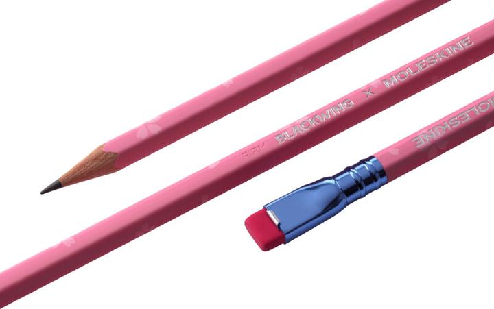 Image du produit Moleskine Crayons graphite BLACKWING Sakura avec gomme (12 x)