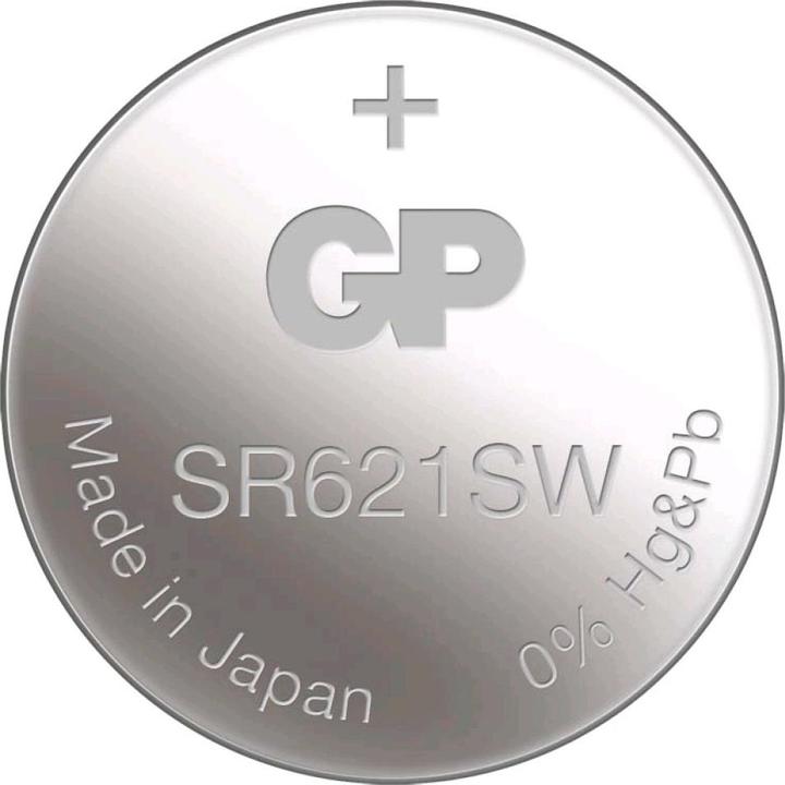 Produktbild GP Batteries GP Uhrenbatterie Silber-Oxid 364 SR621SW 1,55V Low drain 1Stück (1 Stk., SR60, 18 mAh)