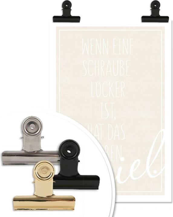 Actual product image Trenddeko When a screw is loose... (60 x 90 cm)