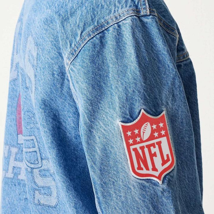 Actual product image New Era Kansas City Chiefs denim jacket Kanchi (L)