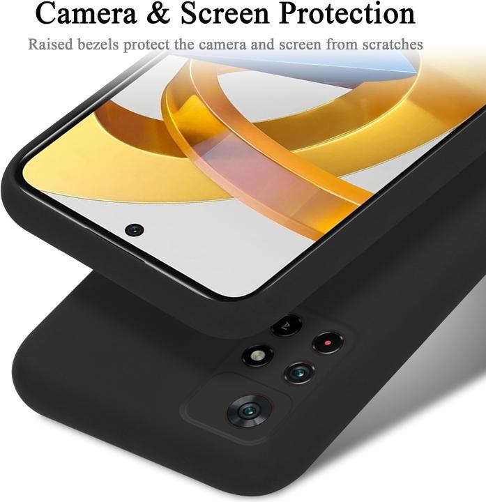 Produktbild Cadorabo TPU Liquid Silicone Case Hülle für Xiaomi POCO M4 PRO 5G (Xiaomi Poco M4 Pro 5G)